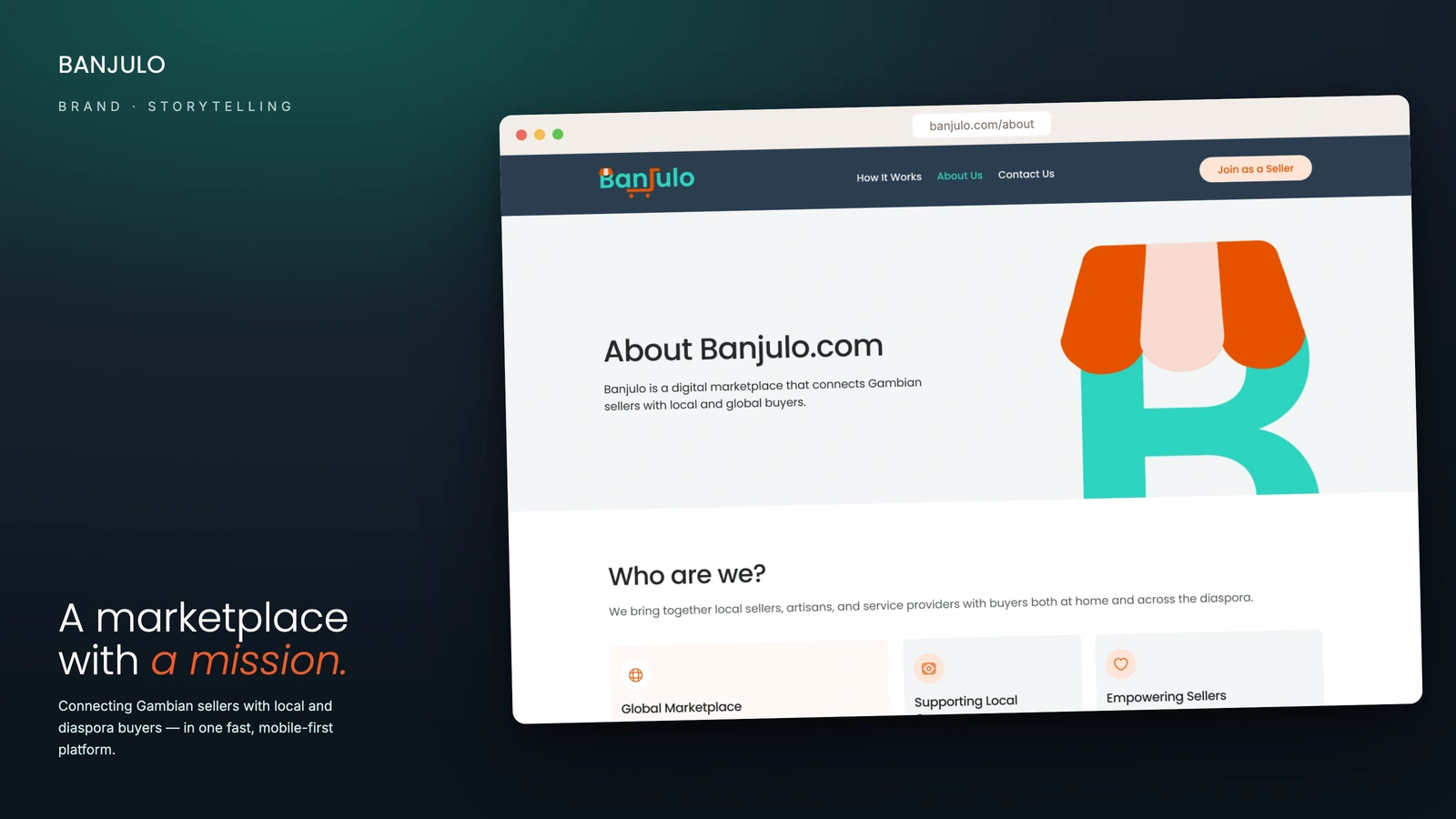 About Banjulo — the platform's purpose